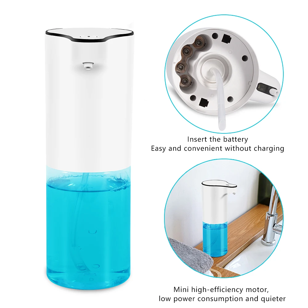 Автоматический Бесконтактный дозатор жидкого мыла 350 мл/12 унций | Обустройство