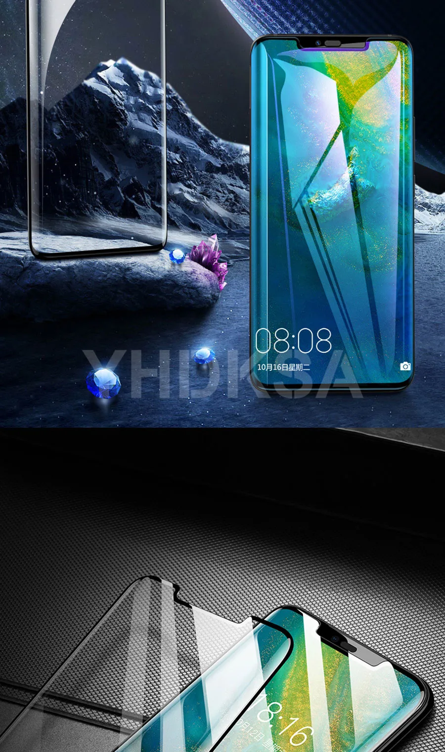 9D закаленное стекло на huawei mate 20 Pro 20X mate 20 10 9 Lite P Smart Защитная пленка для экрана