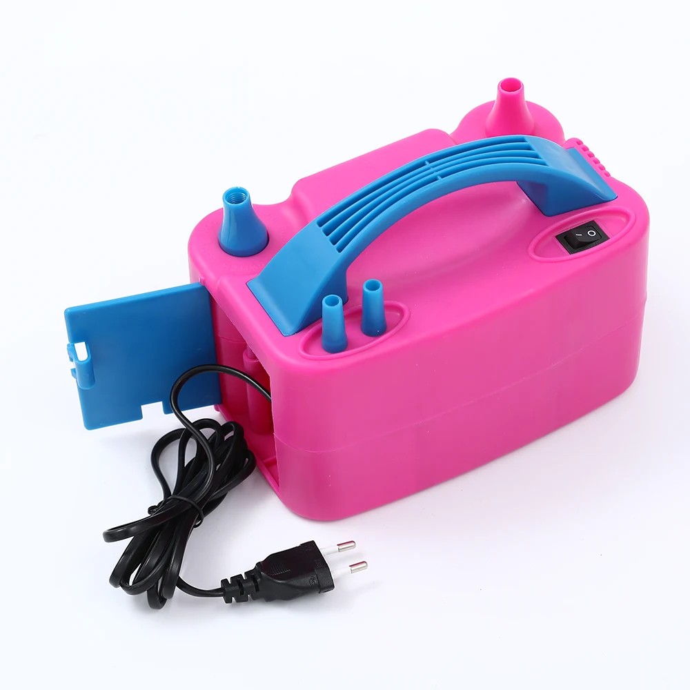 

Hoogspanning Dubbele Gat Ac Opblaasbare Elektrische Balloon Pump Air Ballon Pomp Elektrische Ballon Inflator Pomp Portable Air