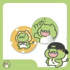 Настольный коврик для офиса, коврик для клавиатуры и мыши, Круглый нескользящий коврик для игровой мыши с толстыми акулами и маленькой акулой, для девочек