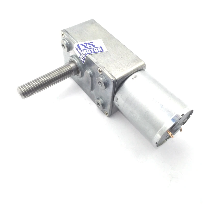 JGY-370 Shaft Length M8*33MM DC Gear Motor Reduction Speed PWM Controller High Torque Electric Self Lock
