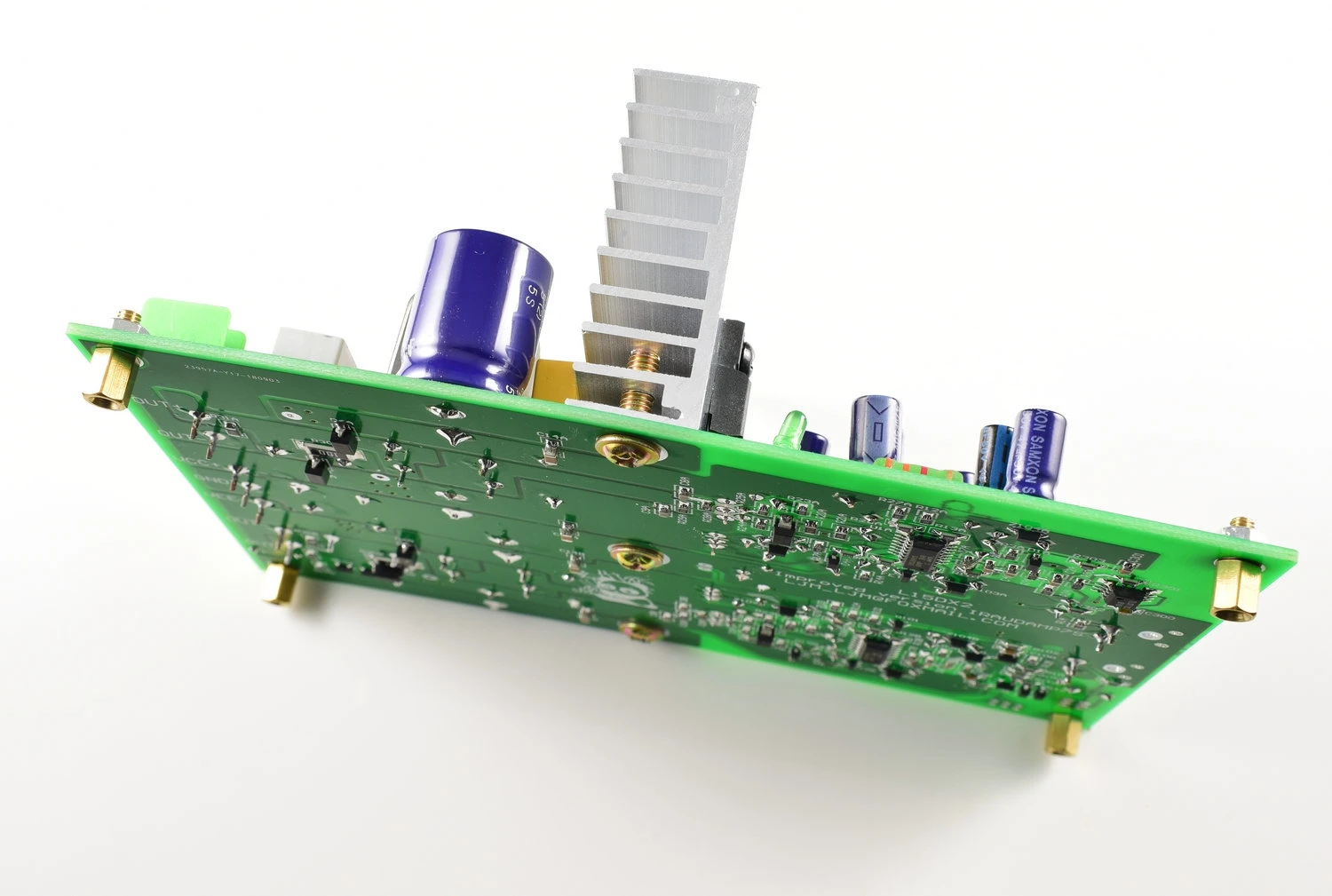 Усилитель мощности L15DX2 IRS2092 + IRFI4019H класса D готовая плата двухканальный IRAUDAMP7S 125