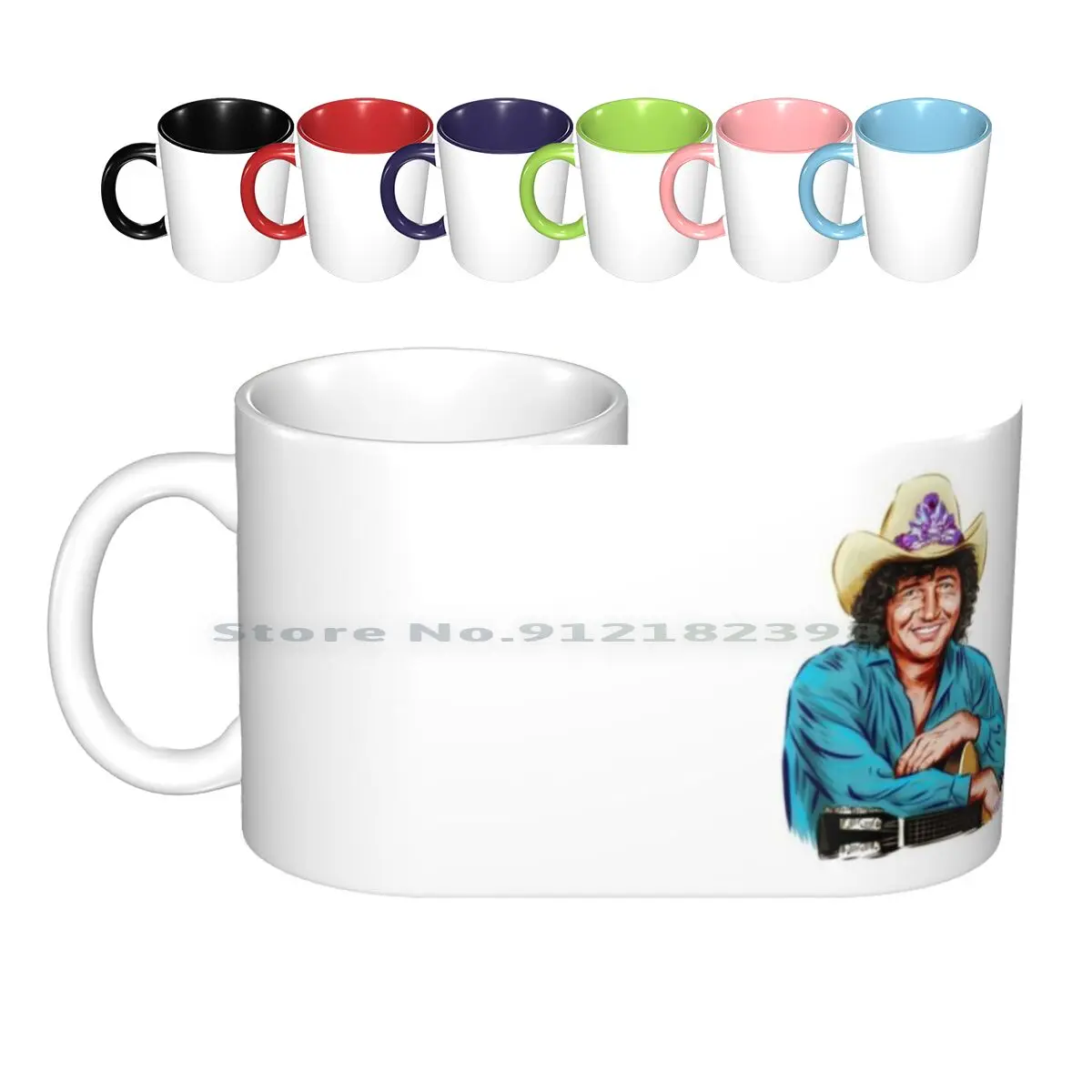 

Иллюстрация «Дэвис-ан» Пола цеммика Керамические Кружки Кофейные чашки Кружка для молока и чая Дэвис пол цеммик кантри музыка Кантри