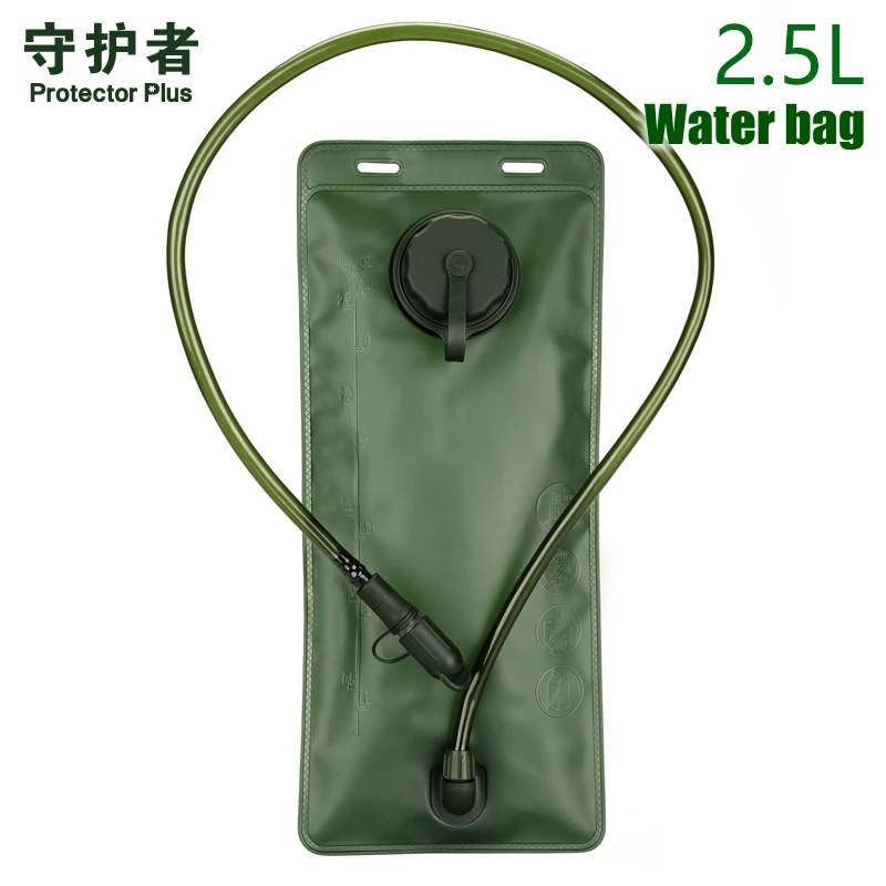 Protector Plus 2.5L TPU Cycling Backpack Water Bladder Bag Outdoor Hiking Hydration Bag Camping Back Soft Flask Water Bags