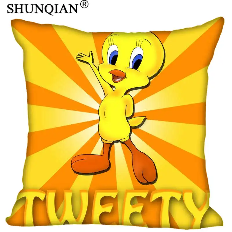 Pillowcase Новое поступление Твити квадратная подушка чехол s Молнии Изготовленный На Заказ Подушка Чехол более Размеры пользовательские ваш образ подарок - Цвет: Pillowcase