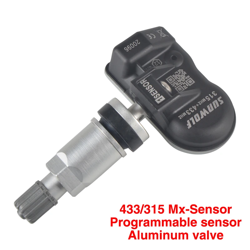 Программируемый датчик 315 433 МГц Mx TPMS 2в1 система контроля давления в шинах