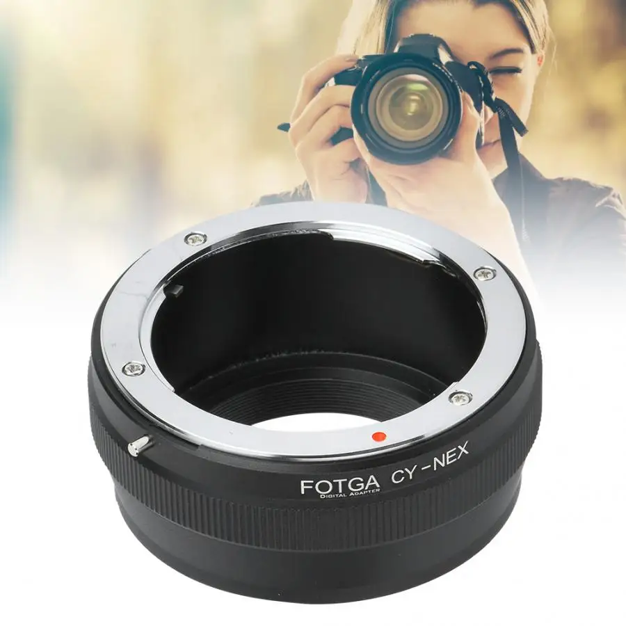 Переходное кольцо FOTGA для объектива Contax Yashica CY Sony E Mount камер с креплением на