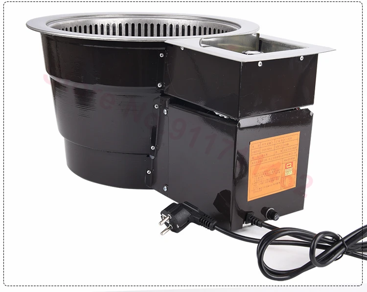 korean smokeless barbecue grill commercial barbecue roast cooker bbq grills round grilling pan for bbq shop free global shipping