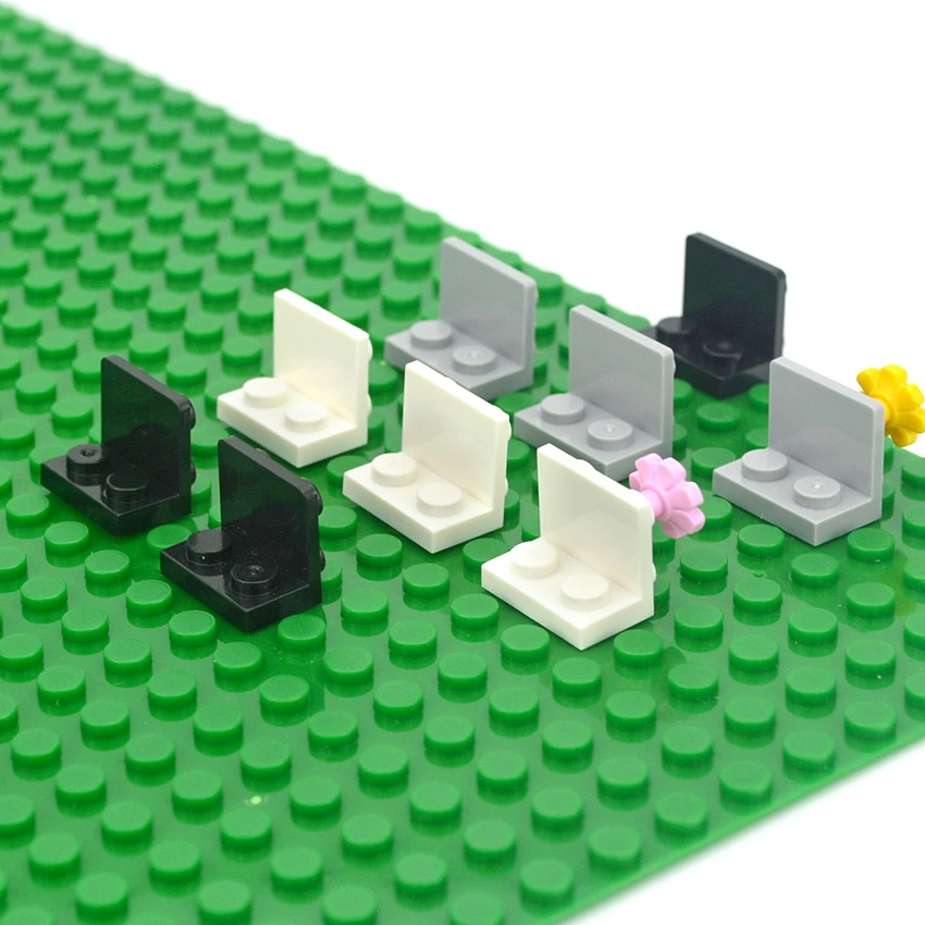 

Figures Stand Base Plate 99207 Bracket 1x2 2x2 Inverted Building Blocks DIY Figure Standing Display Bracket Assemble Brick Toys
