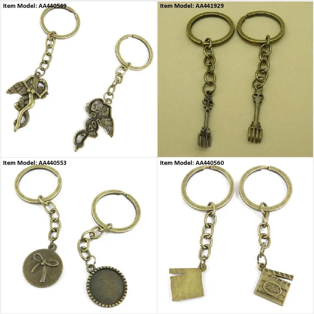 Брелок для ключей Змеиный Ангел ужин вилка бант кабошон основа закрепления