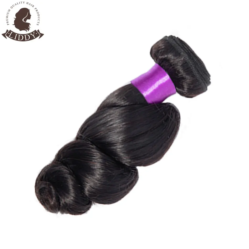 Liddy свободные волнистые волосы малазийские пряди 100% человеческие пучки