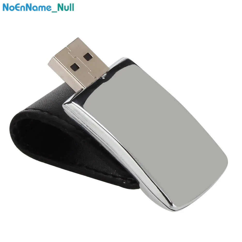 

custom LOGO usb flash memory metal leather 4GB 8GB pendrive 16GB pen drive 32GB 64GB usb 2.0 personal memory stick company gifts