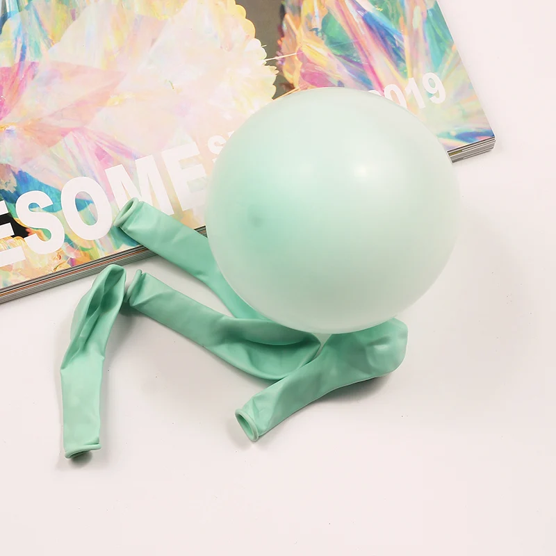 Tiffany Blue 50 пачка 5 дюймов пастельные макарун латексные шары Детские латексные день рождения, мероприятие, вечеринка, свадебные украшения - Цвет: Tiffany Blue