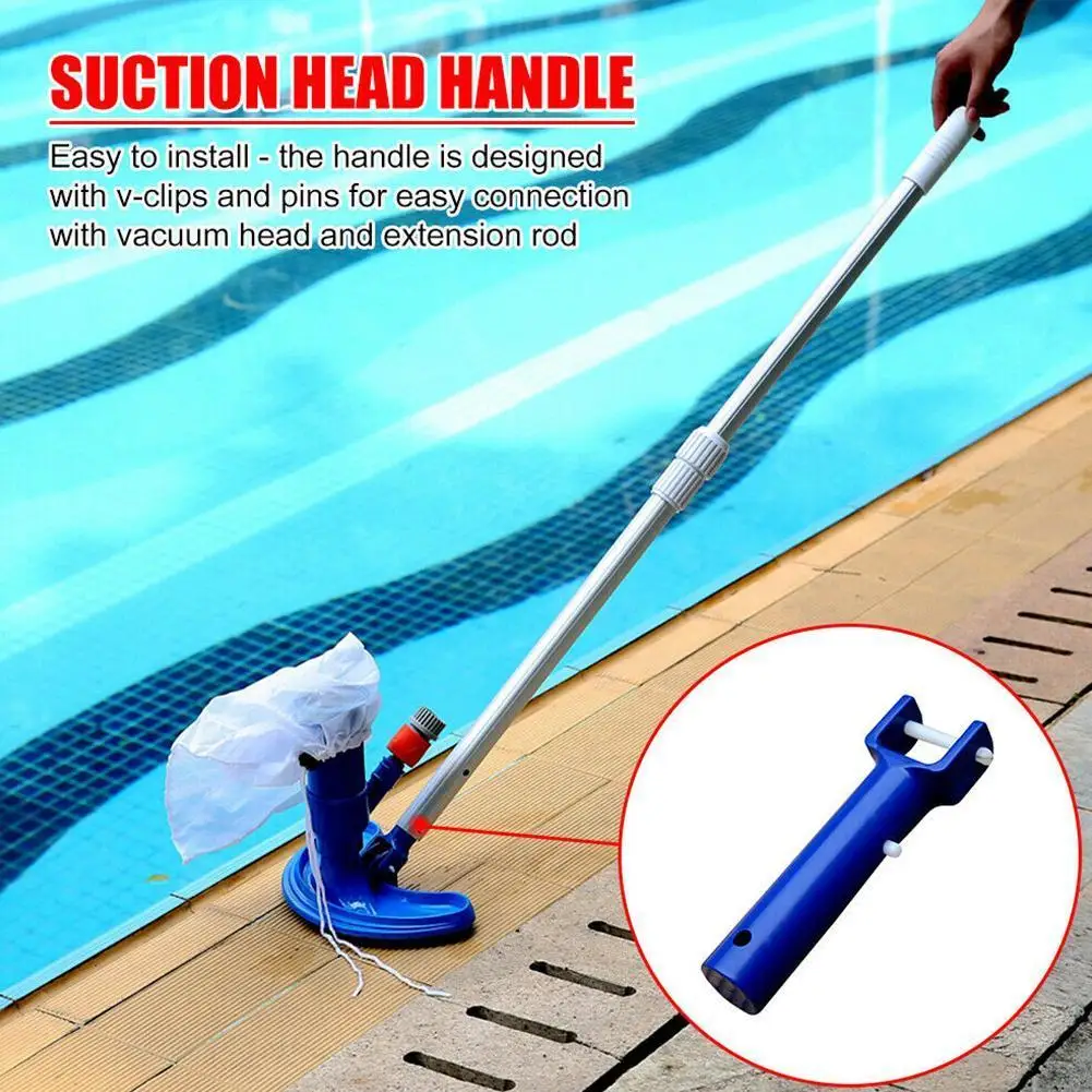 

Swimming Pool Vacuum Suction Pool Cleaning Handle Replacement Equipment Suction Cleaning Sewage Accessories Blue R8Y7