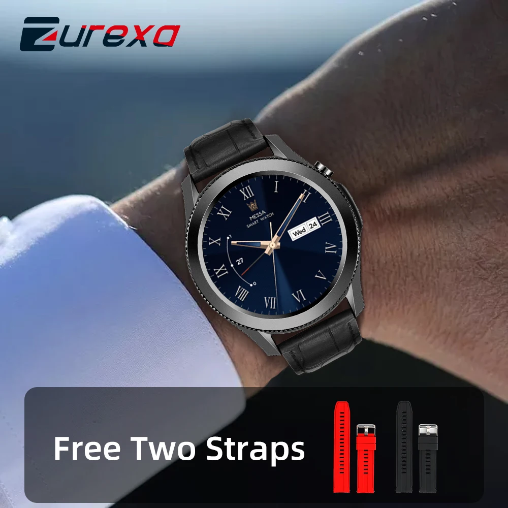 Zurexa Смарт часы для мужчин и женщин телефонный звонок напоминание Smartwatch
