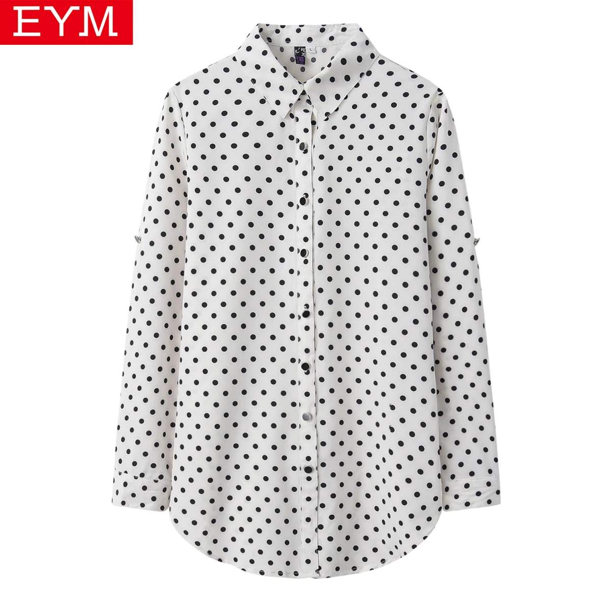 

2021 Spring New Fashion Women's Tops Exquisite Design Print Shirt Women Long Sleeve Casual Shirts Lady Plus Size Clothes 5XL
