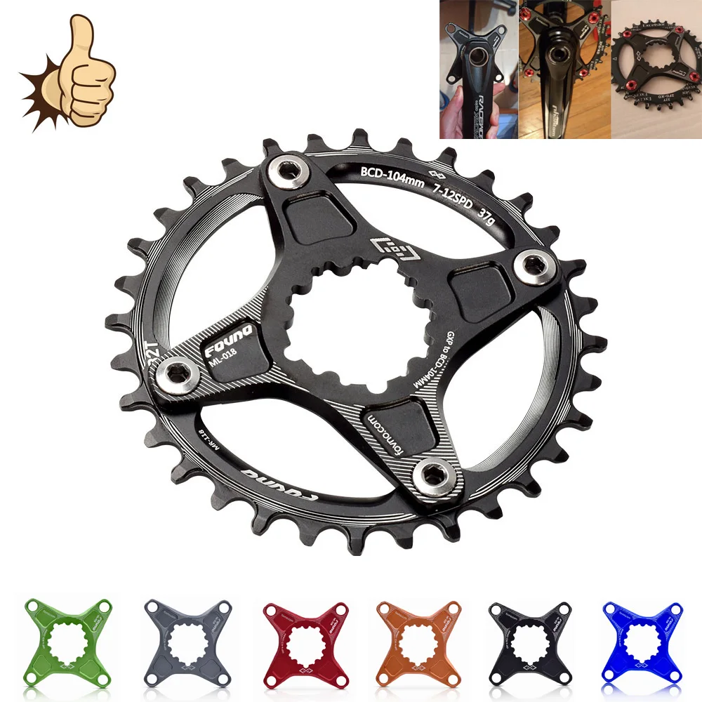 

Fovno Mtb Bike Crank Gxp To Bcd 104Mm Chainring Spider Adapter Converter For Sram Gxp To X9 Xx1 X0 X01 6Mm 104Bcd 110Bcd 4 Arms