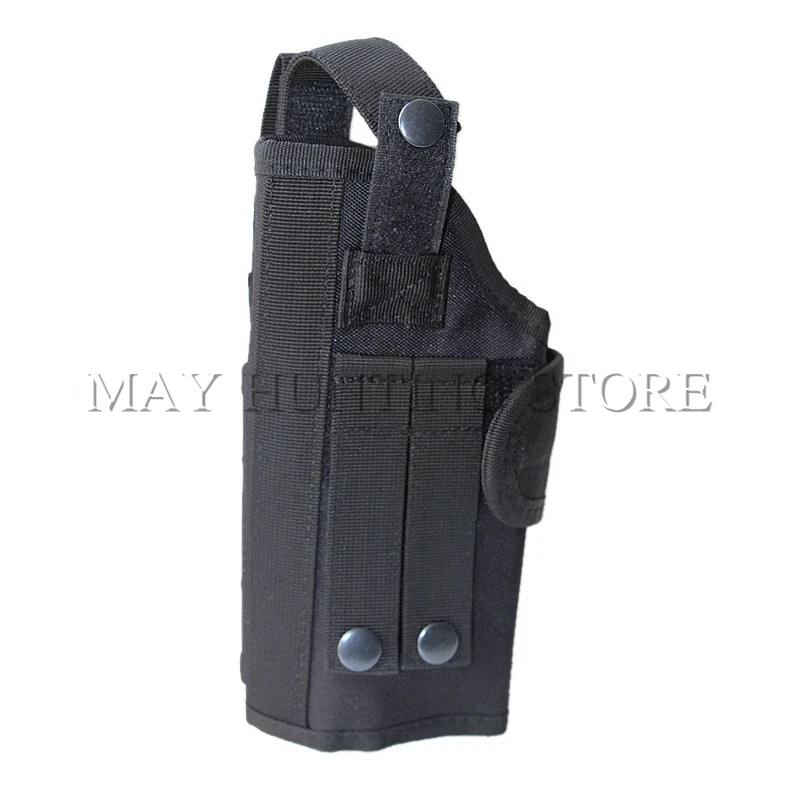 Тактический Нейлон Molle ремень пистолет кобура для Glock 17 M9 USP 1911 военный страйкбол светильник крепление Охота Стрельба Универсальный кобуры