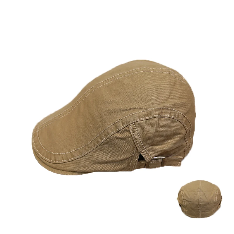 

Hat man summer breathable Beret casual British cap style trendy man hat