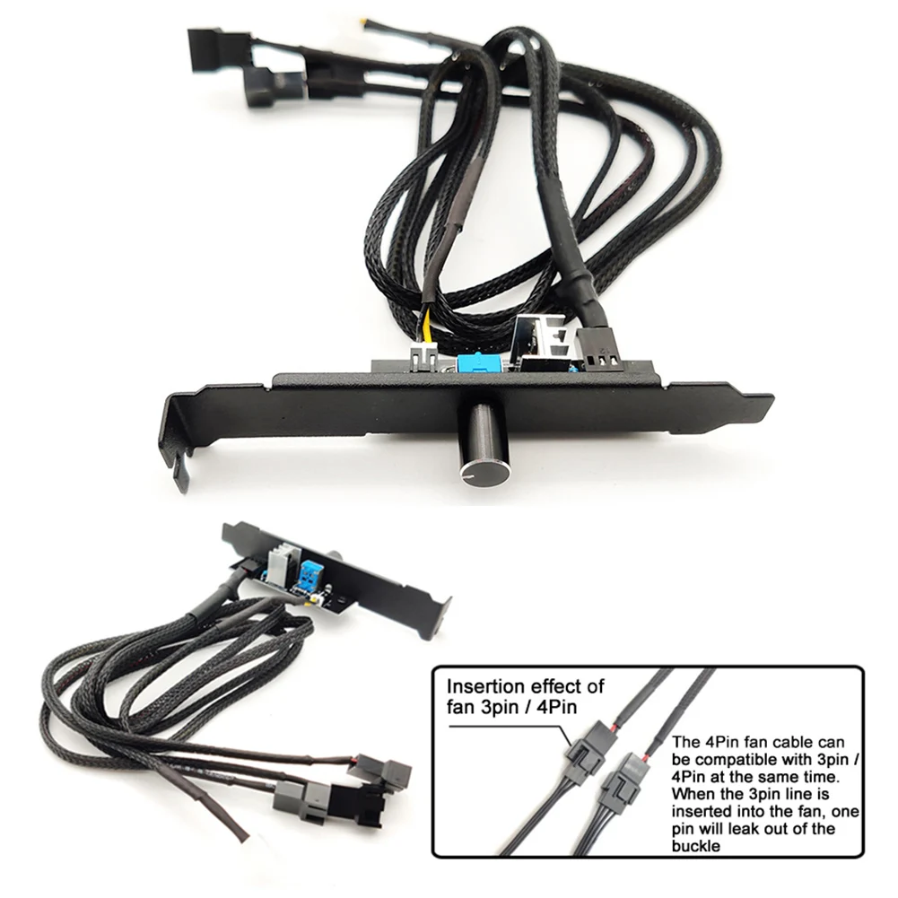 12V 4Pin 3Pin Скорость Ручка регулятора от 1 до 3 8 степенями свободы универсальный