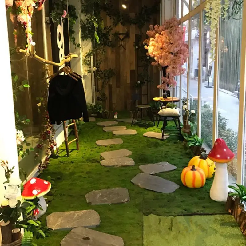 1 м * квадратное искусственное растение газон домашняя имитация растений фон