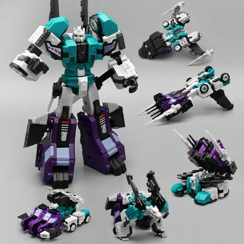 Трансформер MechFansToys MFT 27G зеленый Sixshot в наличии!|Игровые фигурки и трансформеры| |