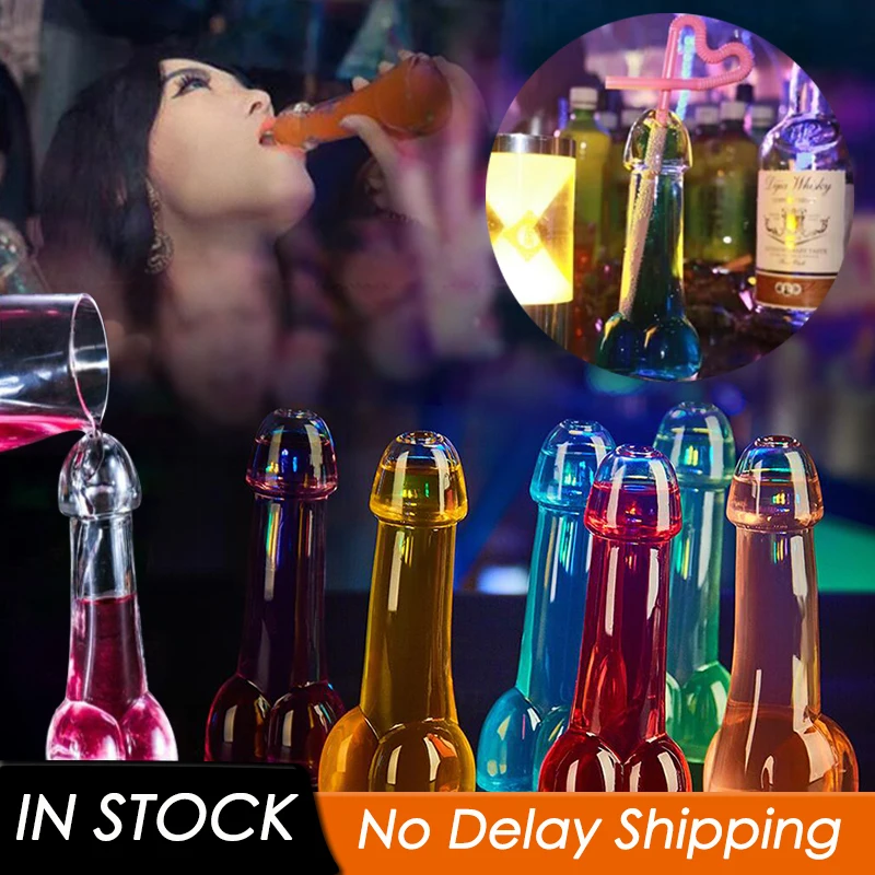 Прозрачный бокал для вина пива сока универсальный бара высокий прозрачный с