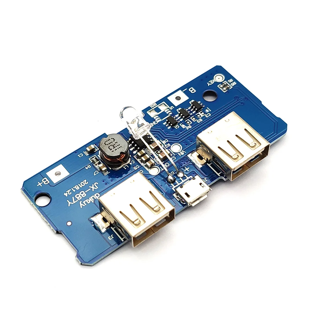 Модуль зарядного устройства 5 В 2 А плата для зарядки Повышающий источника