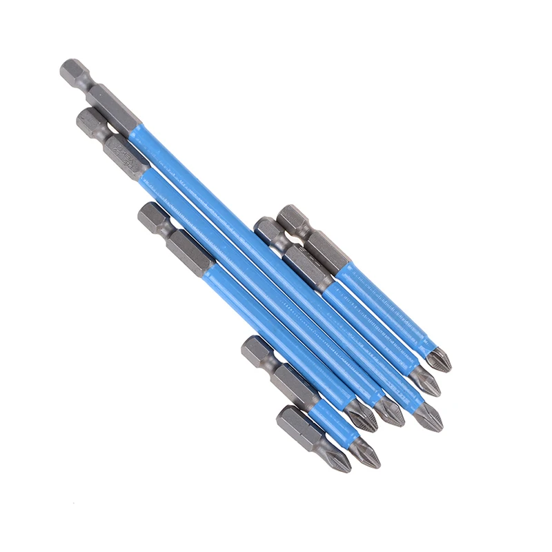 

7pcs/set Screwdriver Bit Non-slip Electric Rotary Tool PH2 Hex Shank 25 50 150mm