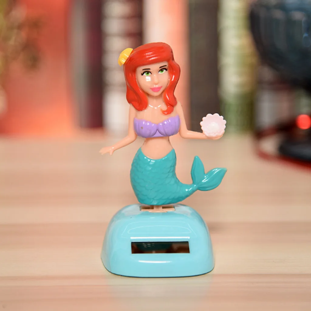 Солнечная игрушка Танцующая ленивая Русалка Альпака фигурки настольные