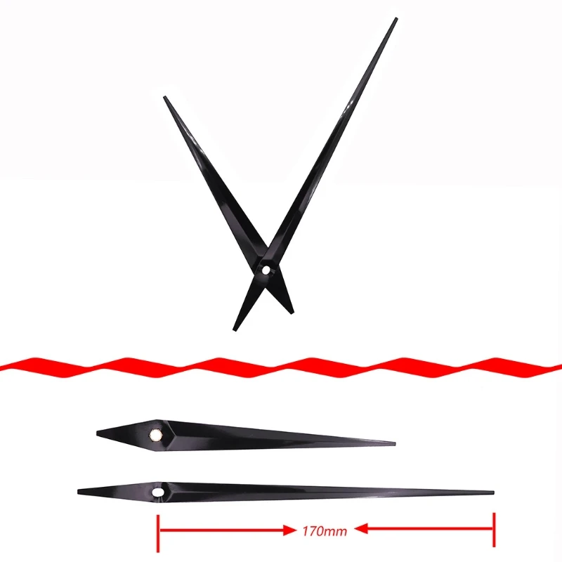 

High Torque One-second Silent DIY Wall Clock Quartz Clock Movement Mechanism with 2 Hands Repair Tool Parts Kit