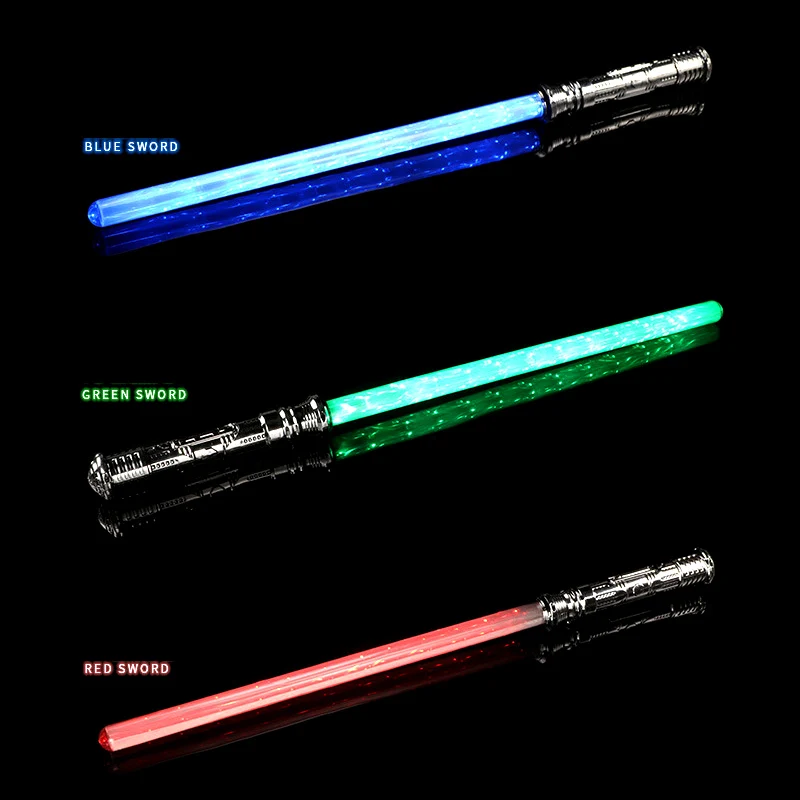 Светильник детские игрушки световой меч пластик RGB лазерный косплей Led вечерние