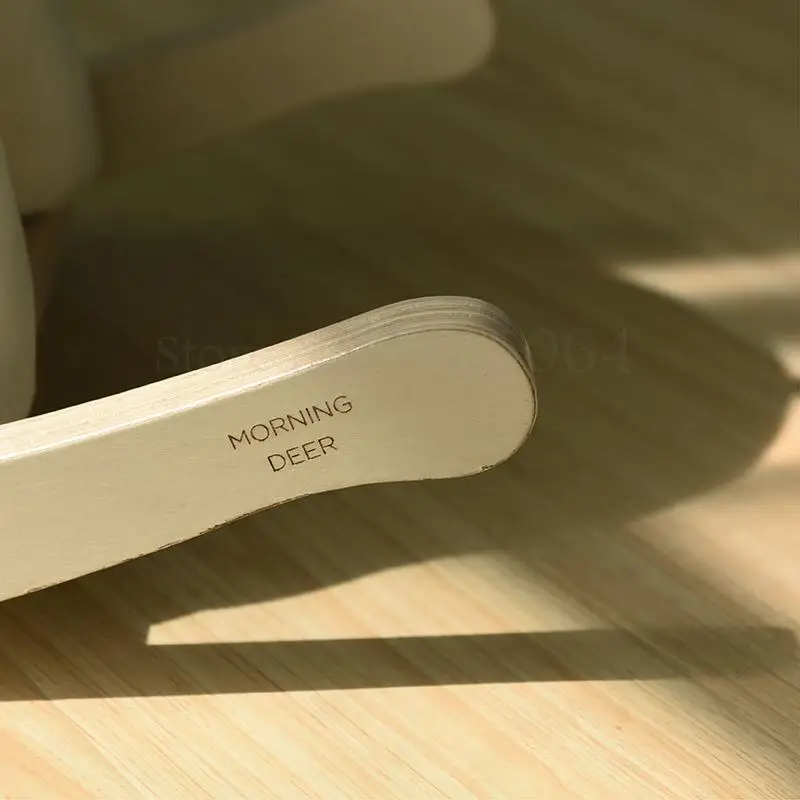 Троянское кресло-качалка в скандинавском стиле с оленем для детей детские