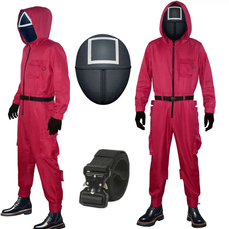 Лидер продаж костюм для косплея по мотивам телешоу игра кальмар круглая