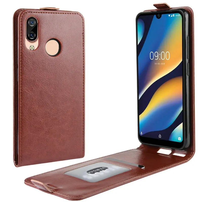 Кожаный чехол в стиле ретро для Wiko View 3 lite View3 Pro кошелек откидной кожаный s coque