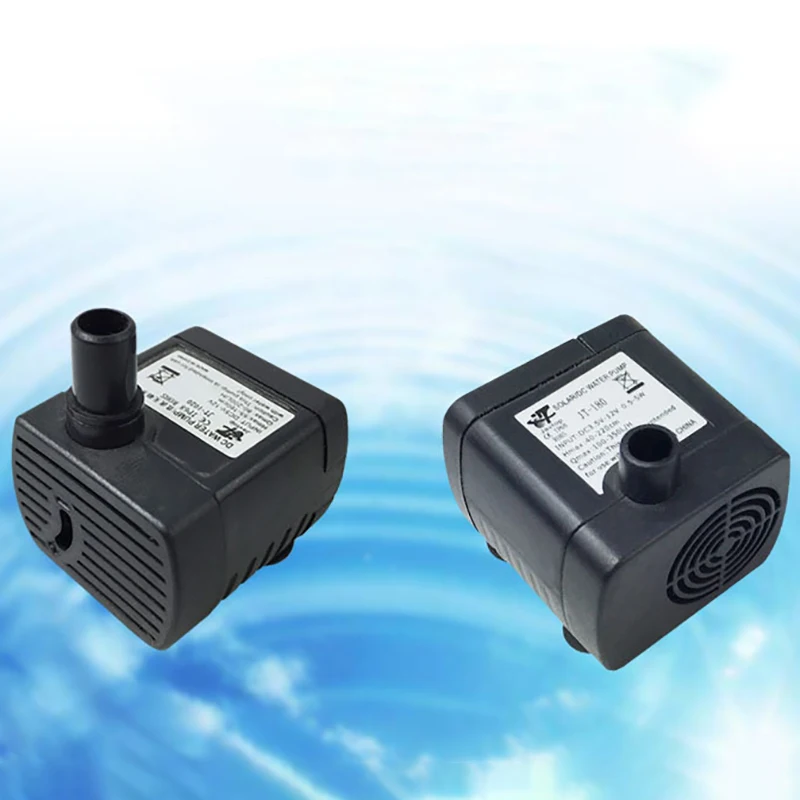 Водяной насос с солнечной панелью бесщеточный садовый для фонтана бассейна