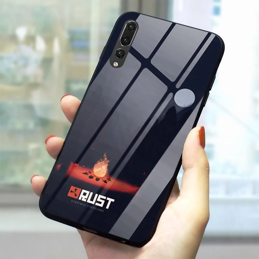 Ржавчина игра закаленное стекло чехол для телефона huawei mate 20 PRO матовый чехол 20 Lite Honor 9 10 Lite 7A P10 P20 P30 PRO P Smart