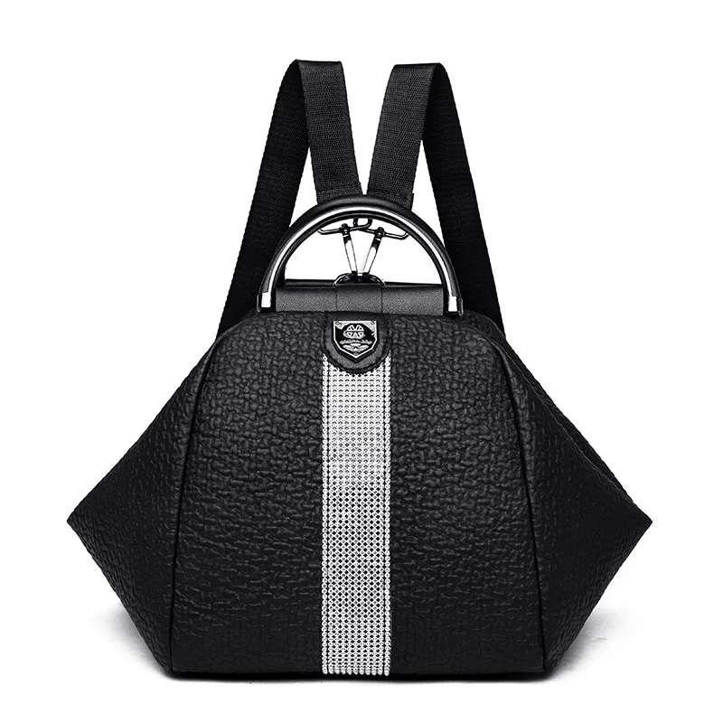 

Multifunctional Backpack All-Match Mochila Soft Leather Waterpoof Lightweight School Bags Women Outdoor Casual Travel Bag Bolsa