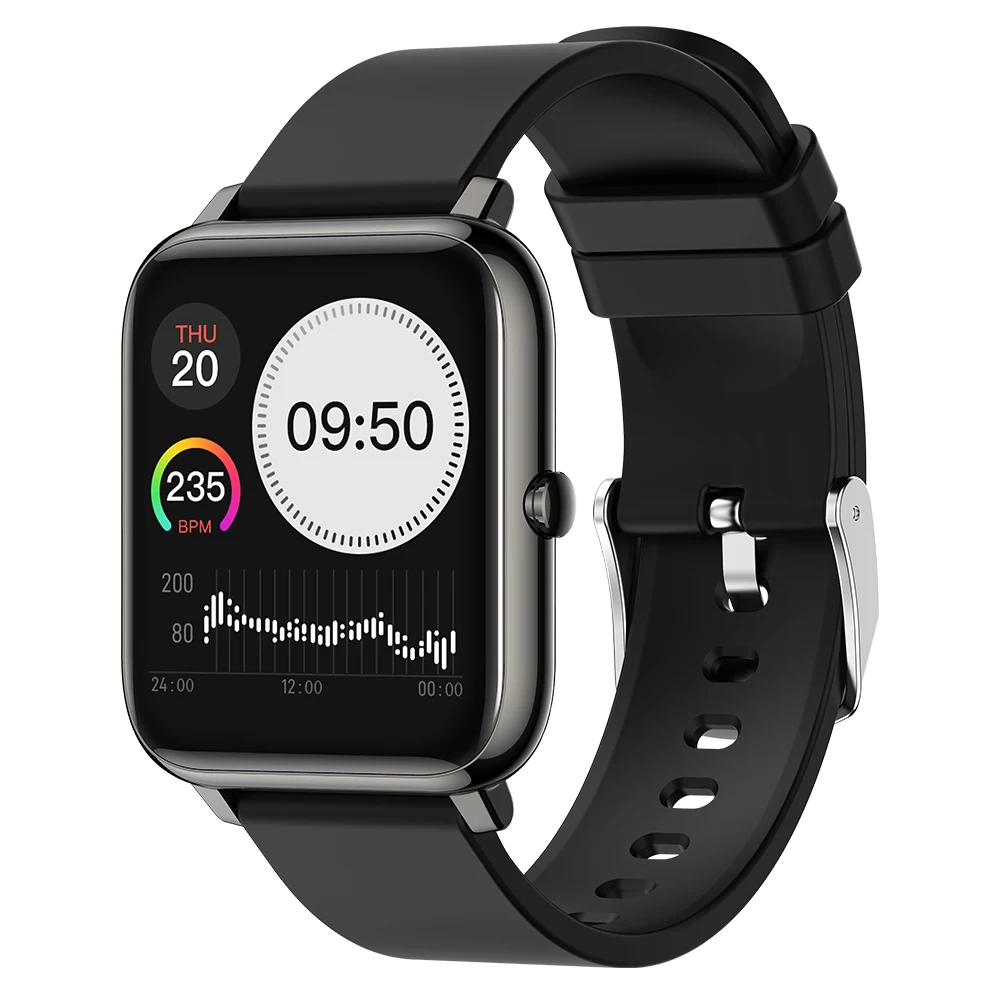 

Rogbid Rowatch 1 Smart Watch Sports Smartwatch Fitness Tracker Women Smart Watch for Android iOS 24 Hours Heart Rate Monitor