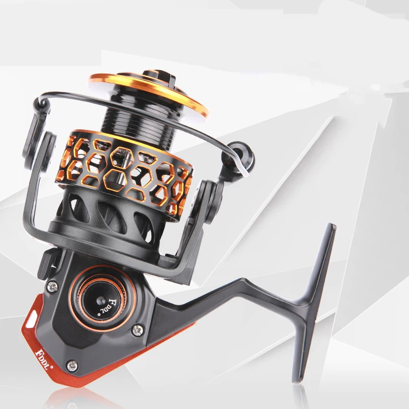 

All Metal Fishing Reels Double Bearing Reel Spinning for Fly Goods Tackle 2020 Spining Ultra Light Baitcasting Sea Lure Winter