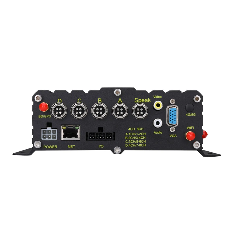 

5G H265 4 channel AHD DVR 4CH HDD Car DVR MDVR 1080P Video Recorder For Truck Van School Bus DVR GPS MDVR