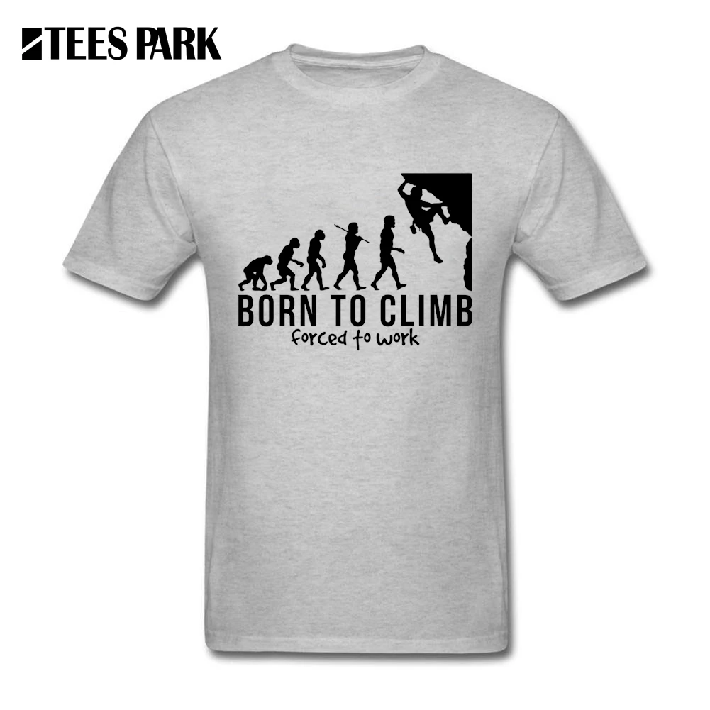 Для мужчин футболка для мальчиков рубашка в стиле Рок Evolution Born To подняться