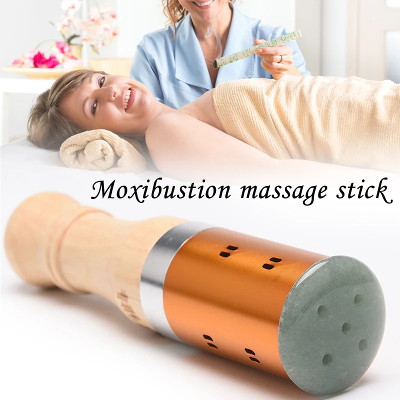 

Jade Moxa Stick Anti-aging Wrinkle Dark Circles Removal Facial Beauty Device Face Eye Warming Moxibustion Instrument BUT