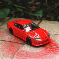 welly 124 nissan silvia s 15 alloy luxury vehicle diecast pull back cars model toy collection