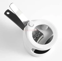 magnifying equipment nail clipper with magnifying glass for the elderly high power hd led lamp nail clippers baby