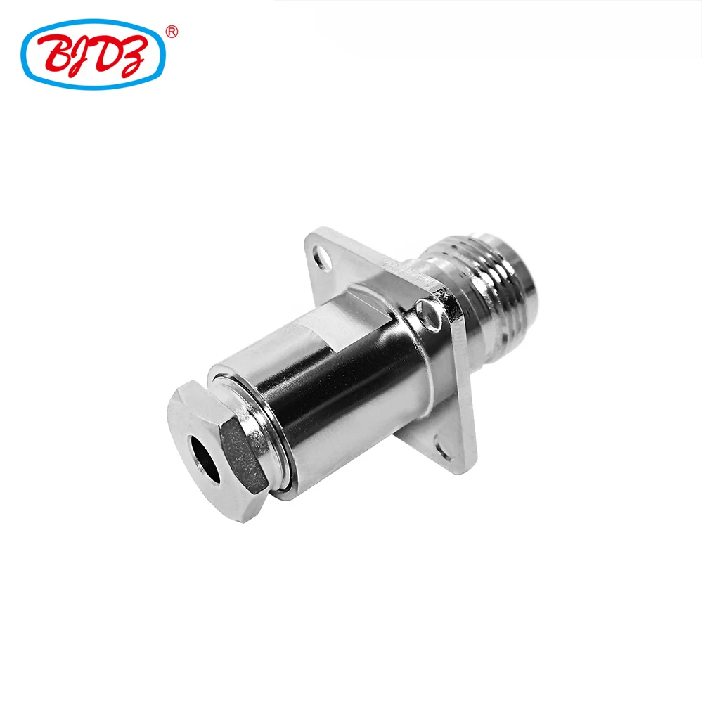 Бесплатная доставка 5 шт. N женский зажим фланец с 4 отверстиями радиочастотный