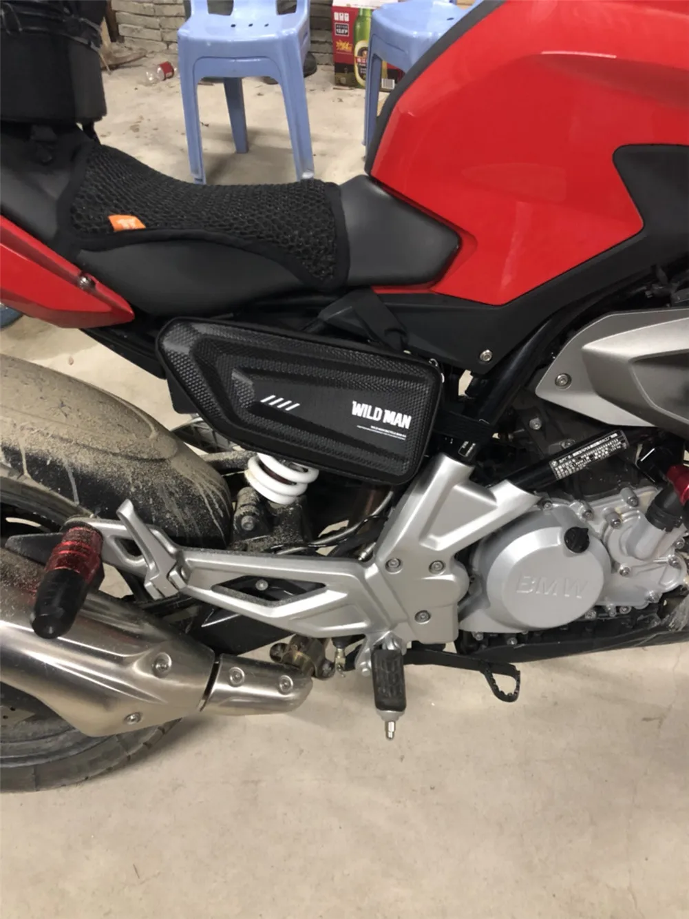 Для Мотоцикла BMW G310R G 310R G310 R Фотосумка Боковая Сумка|Накладки и декоративные