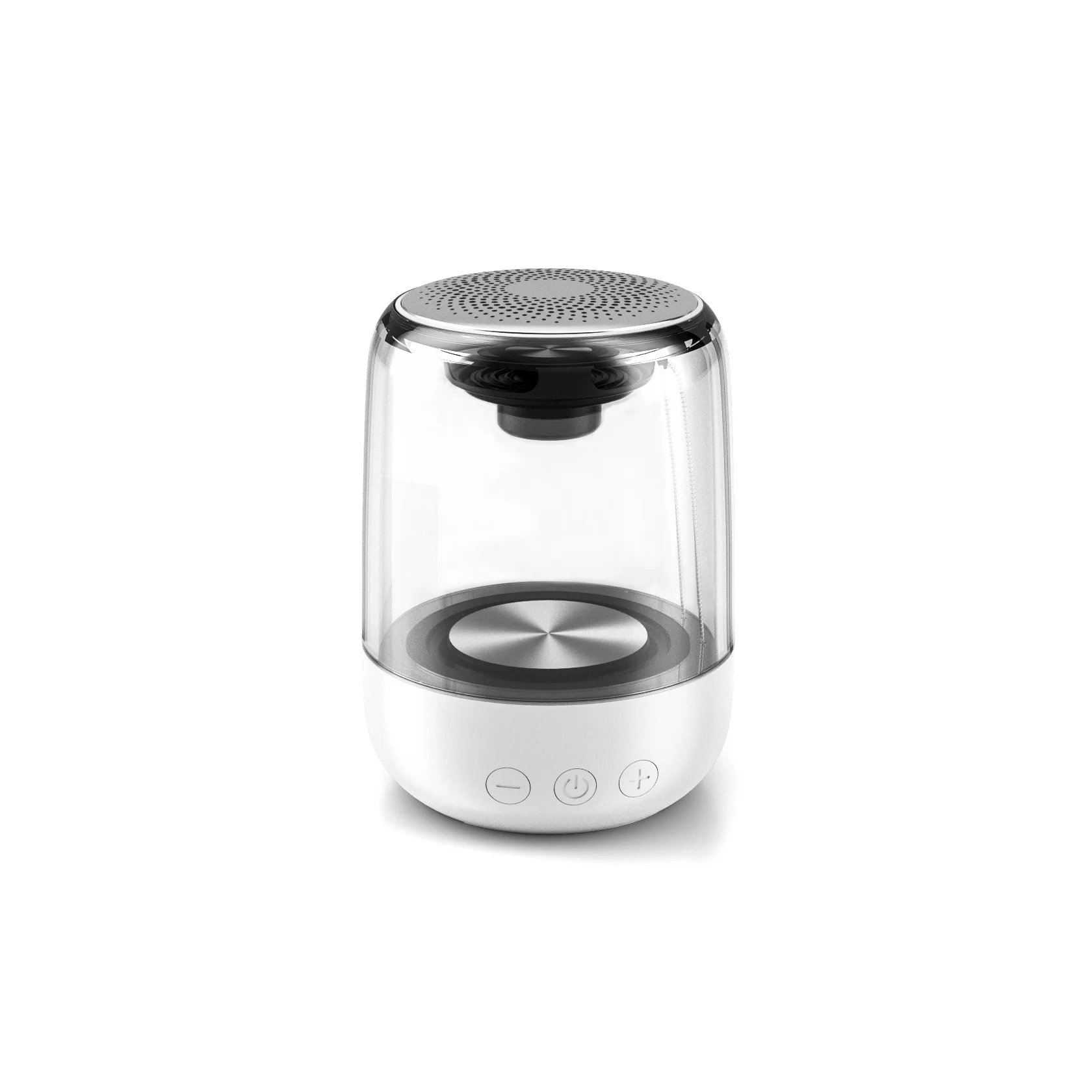 Портативная Bluetooth-Колонка C7 прозрачная светодиодсветодиодный подсветка