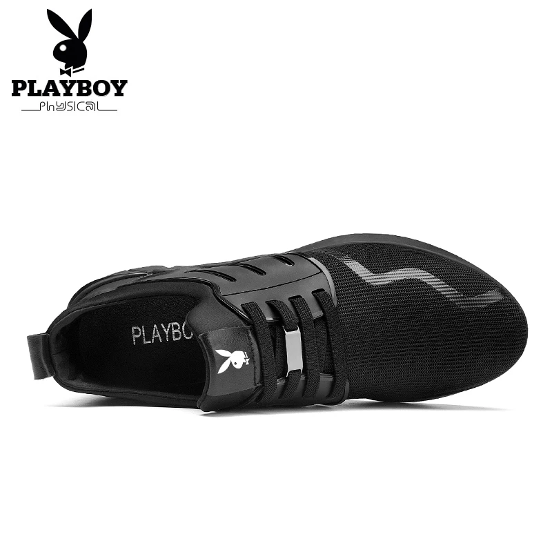 PLAYBOY Новая мужская беговая Обувь Спортивная, кроссовки амортизационная подушечка дышащая Уличная обувь на шнуровке кроссовки для мужчин прогулочная теннисная обувь