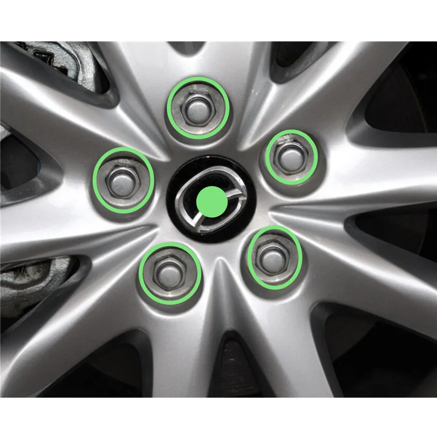 Подшипник ступицы колеса для автомобиля (гайка болт и гайка B002 37 160 Mazda 2 323 семьи